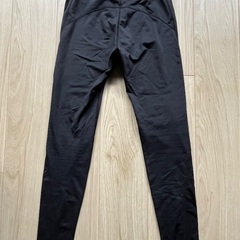 TIGORA ティゴラ スパッツ タイツ ストレッチ 裏起毛 黒 Lの画像