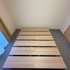 RASIK クイーンサイズ ベッドフレーム 美品の画像