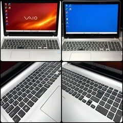 ⭐️Windows11⭐️Office2024⭐️VAIOノートパソコンCore i7搭載 16GB 新品SSD512 高速静音 Blu-ray の画像