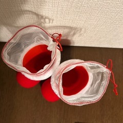 クリスマス ブーツ 小物入れの画像