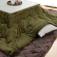 こたつ布団 190×190cm グリーンの画像