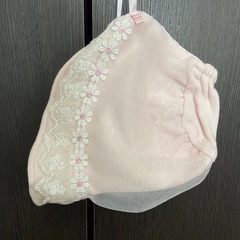 新生児 女の子向け ピンク色 セレモニードレス＆帽子 サイズ50〜60cmの画像