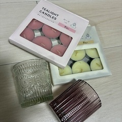 アロマキャンドルセットの画像