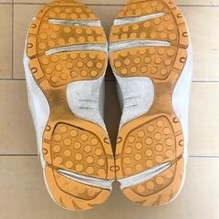 撥水加工スリッポンスニーカー　24cm3Eの画像