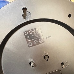 置き時計_目覚まし時計IKEAの画像