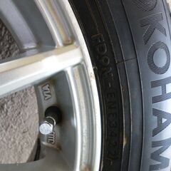 スタッドレスタイヤ ヨコハマ アイスガード iG60 ホイル付き4本セットの画像