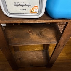 無料　炊飯器、ポリタンク、棚　
3点全ての画像