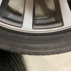 18インチアルミタイヤセットの画像