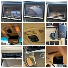 トヨタ ヴェルファイア 2.4X 両側パワースライドドア フリップダウンモニターの画像