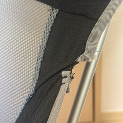 【お話し中】破損あり　アウトドアチェアの画像