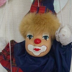 [無料]操り人形ピエロ2本の画像