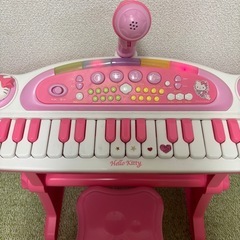 ハローキティ 電子 ピアノの画像
