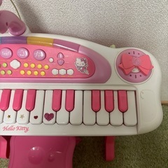 ハローキティ 電子 ピアノの画像