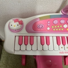 ハローキティ 電子 ピアノの画像