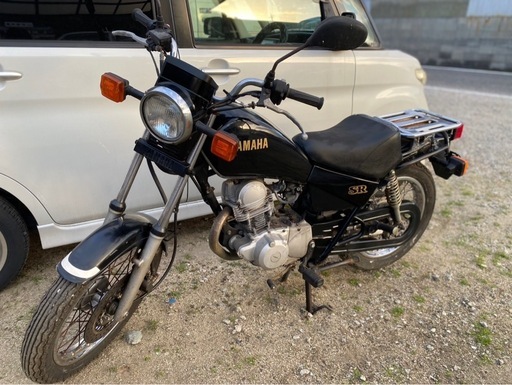 ヤマハSR125　　実働車 ヤマハ SR125 実働 書付 (おりばー。) 福山のヤマハの中古あげます