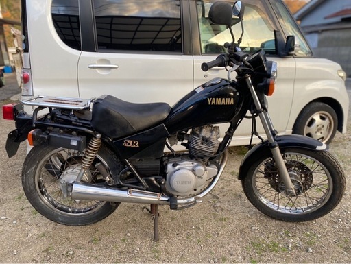ヤマハ SR125 実働 書付 (おりばー。) 福山のヤマハの中古あげます