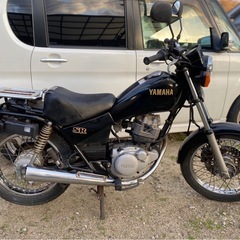 ヤマハ SR125 実働 書付の画像