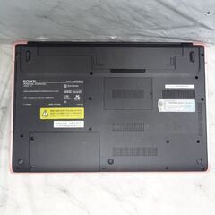 ピンクの”VAIO” SSD換装済みの画像