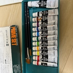 お話し中！アクリル絵の具セットの画像