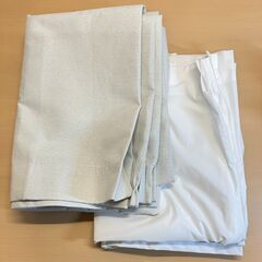ニトリ 遮光1級･遮熱･遮音カーテン＆遮熱･遮像レース4枚セット（アイボリー）幅100×丈178cm ①の画像