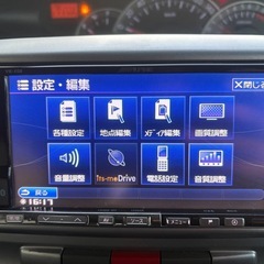 ALPINE VIE-X08 HDDナビ カーナビ の画像