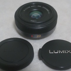 【美品/動作確認済】LUMIX G 20mm/F1.7 ASPH / ルミックスの画像