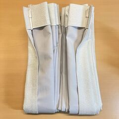 ニトリ 遮光1級･遮熱･遮音カーテン＆遮熱･遮像レース4枚セット（アイボリー）幅100×丈178cm ②の画像