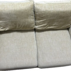 関家具　　2人掛けソファー　グリーン の画像