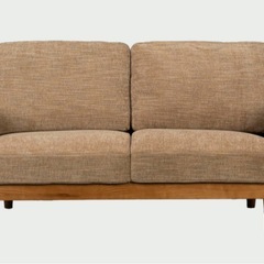 関家具　　2人掛けソファー　グリーン の画像