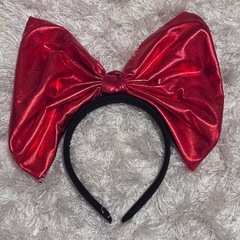 ビッグリボン　カチューシャの画像