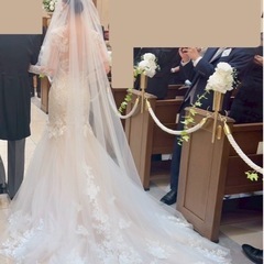 クラウディア　ウェディングロングベールの画像