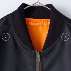 クリーニング済み　定価13,200円　WHIMSIC】MA-1リバーシブルフライトジャケットの画像