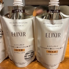 エリクシール リフトモイスト ローション III 乳液 III とてもしっとり 詰替の画像