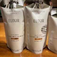 エリクシール リフトモイスト ローション III 乳液 III とてもしっとり 詰替の画像