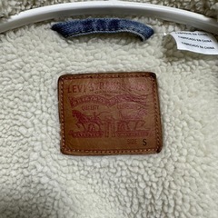 Levi's デニムジャケット ボアジャケット ジャケット Sサイズの画像