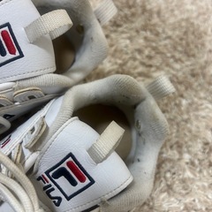 FILA/フィラ　 ホワイト スニーカー/23cmの画像