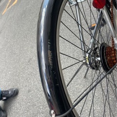 変速付き　24インチ　自転車の画像