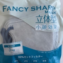 Ｌサイズ立体マスク10枚入×3セットの画像