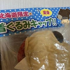 北海道限定 着ぐるみ キャップの画像
