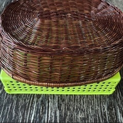 ケース＆バスケット（今年中に処分予定）の画像
