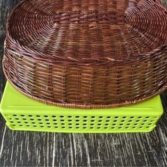 ケース＆バスケット（今年中に処分予定）の画像