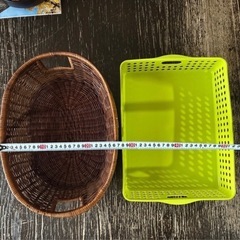 ケース＆バスケット（今年中に処分予定）の画像