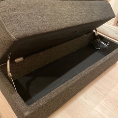 収納付きソファベンチの画像