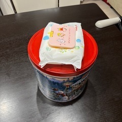 Xmas 空き缶 大の画像