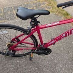 クロスバイク エアーオン サカモトテクノ 430インチ 700CC 空気入れ＋ 自転車 の画像