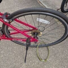 クロスバイク エアーオン サカモトテクノ 430インチ 700CC 空気入れ＋ 自転車 の画像