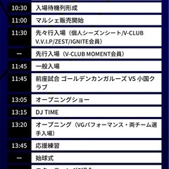 バスケ 2階自由席 チケット 1枚(残り5枚) ①の画像
