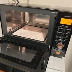 机、椅子、棚、電子レンジ 4点セット◉の画像