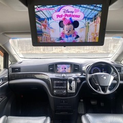 ライダー★黒革シート★フリップダウンモニター★アラウンドビューモニター★両側電動パワスラ★Bluetooth★大型リヤウィングスポイラーの画像