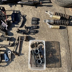 GSX250E バラ　書類付きの画像